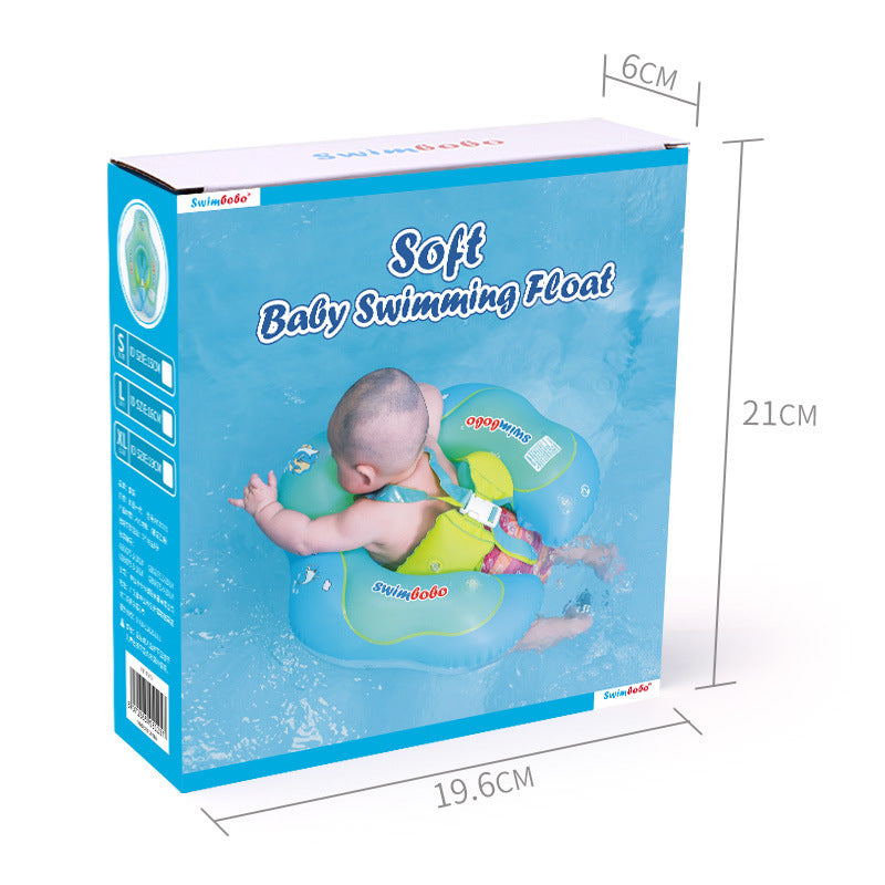 New Baby Swimming Lying Ring Anti-choking Water Anti-Rolling Underarm Ring